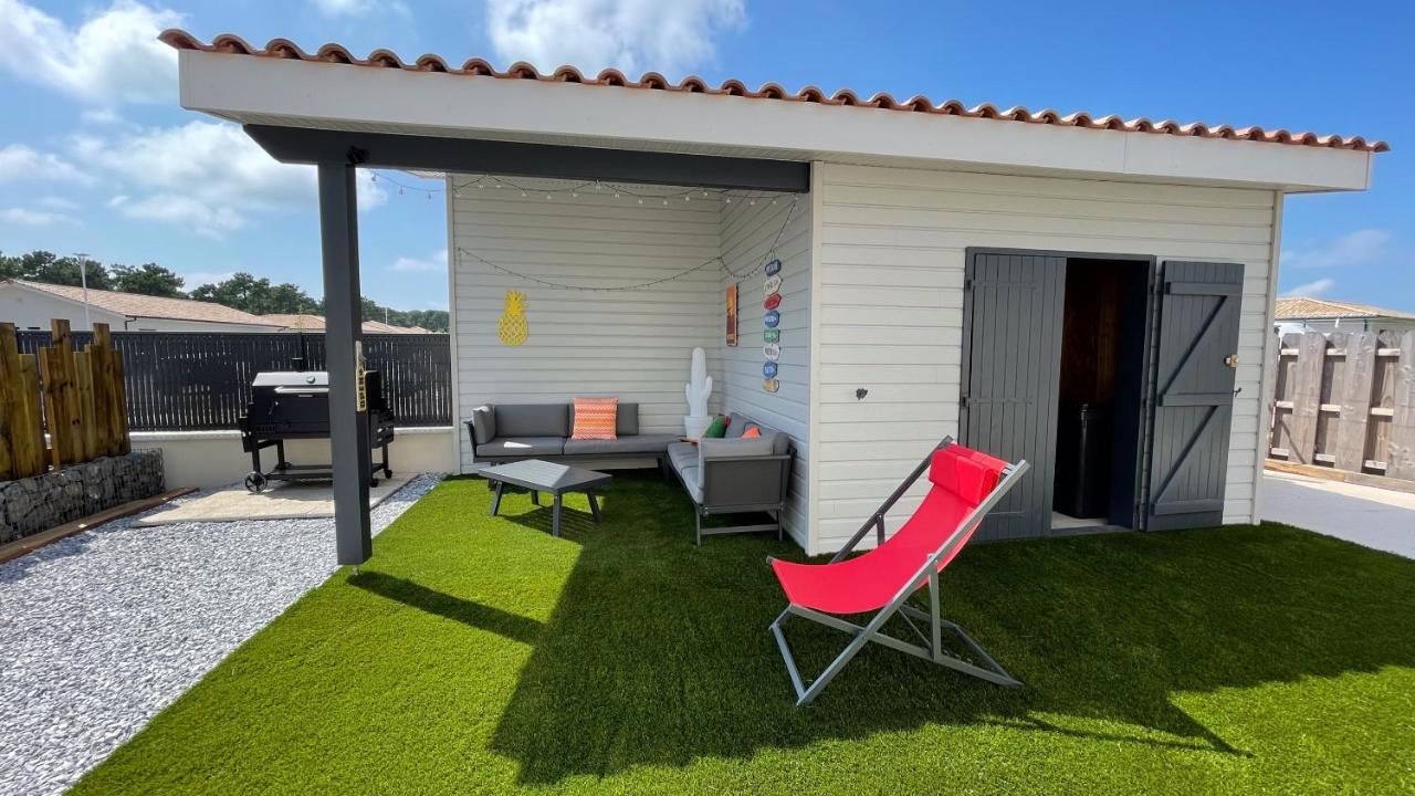 Villa Moderne Avec Spa A Montalivet Vensac Exteriör bild