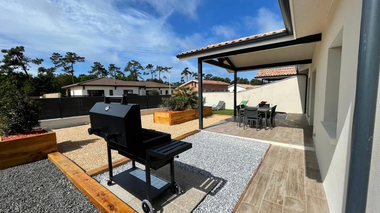 Villa Moderne Avec Spa A Montalivet Vensac Exteriör bild
