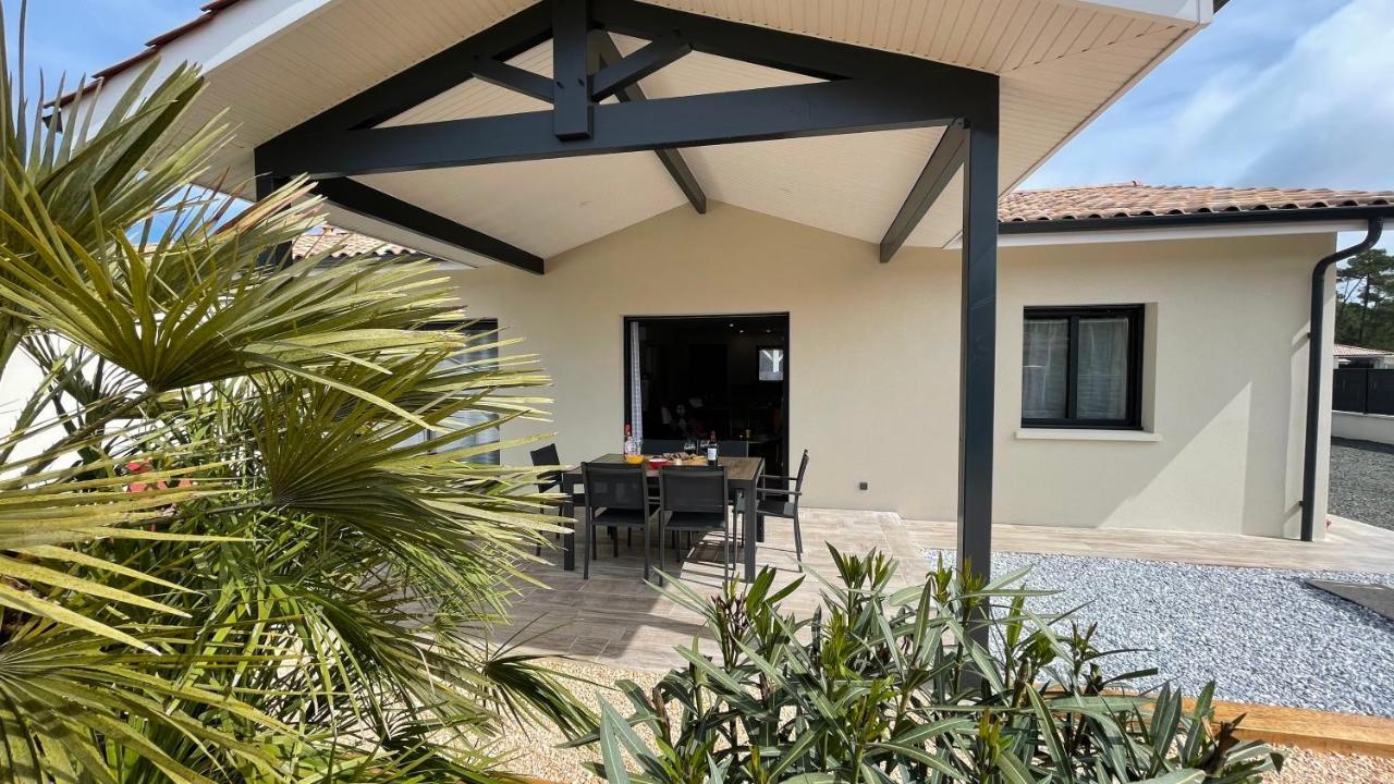 Villa Moderne Avec Spa A Montalivet Vensac Exteriör bild