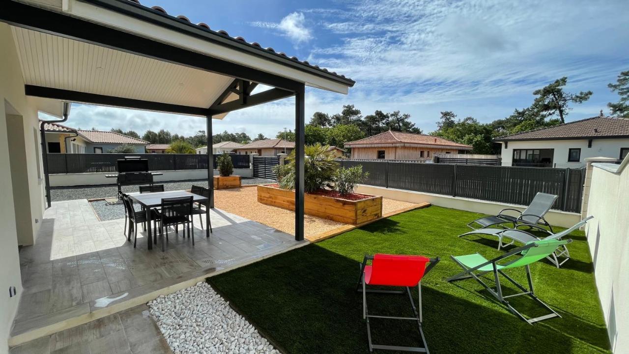 Villa Moderne Avec Spa A Montalivet Vensac Exteriör bild